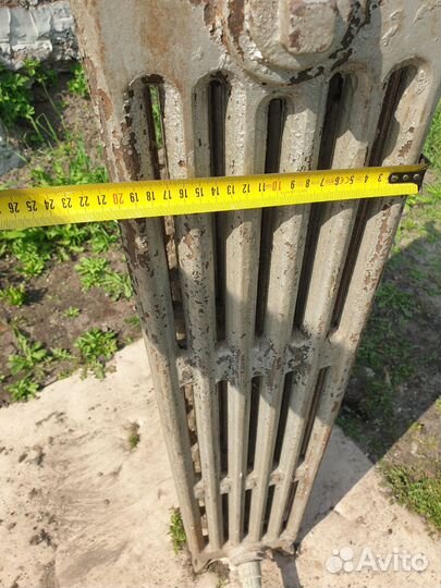 Чугунные батареи бу