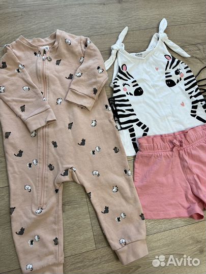 Пакет вещей на девочку 74 80