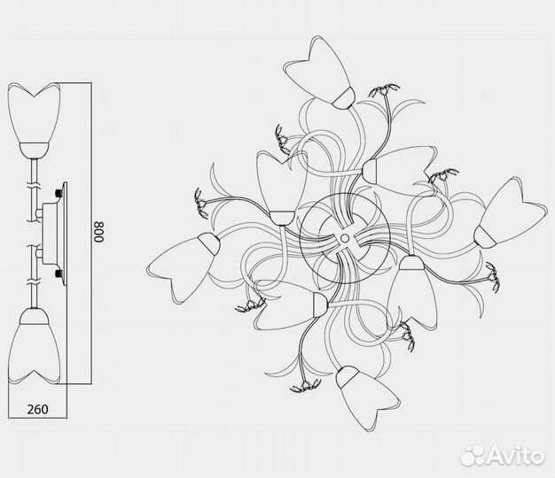 Потолочные светильники