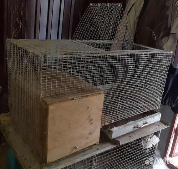 Клетки, переноски для кроликов