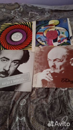 Пластинки виниловые СССР, коллекция Высоцкого