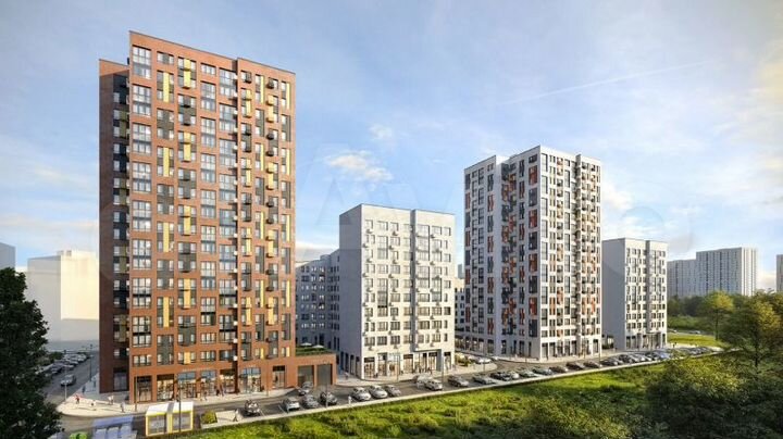 4-к. квартира, 66,9 м², 13/23 эт.