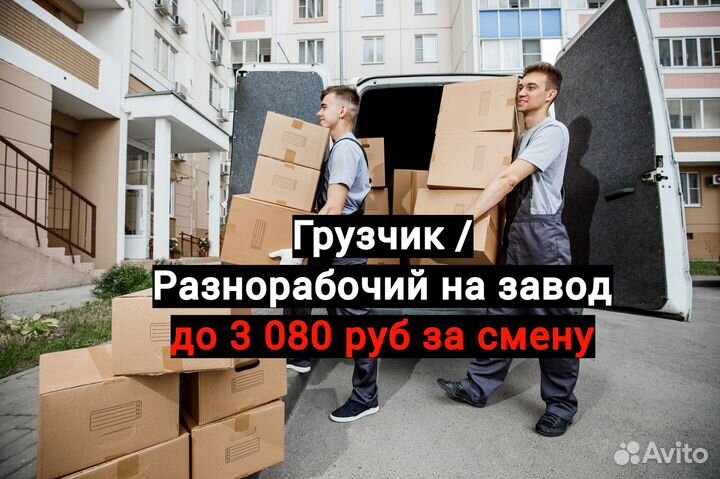 Разнорабочий. Доход еженедельно