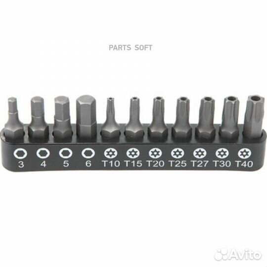 Licota ALK-8009-BIT2-CK Набор бит 1/4 25 мм на дер