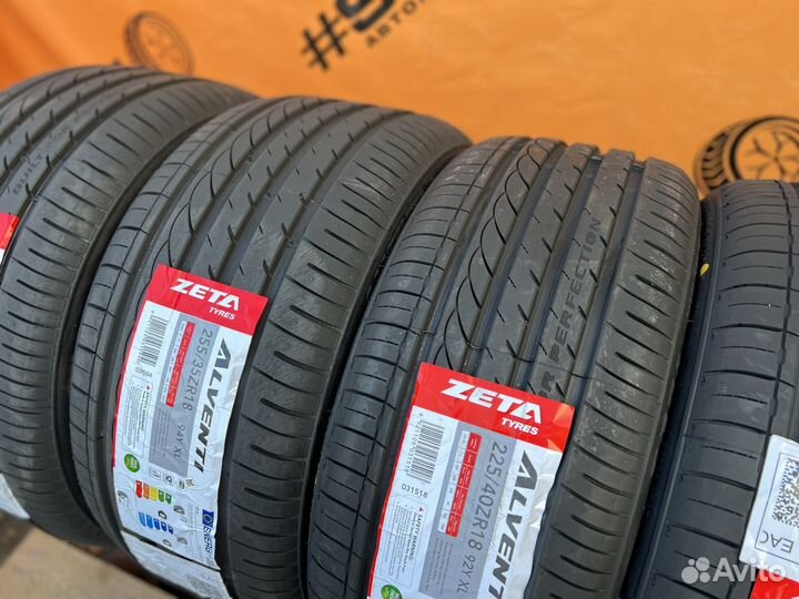 Zeta Alventi 225/40 R18 и 255/35 R18 94Y
