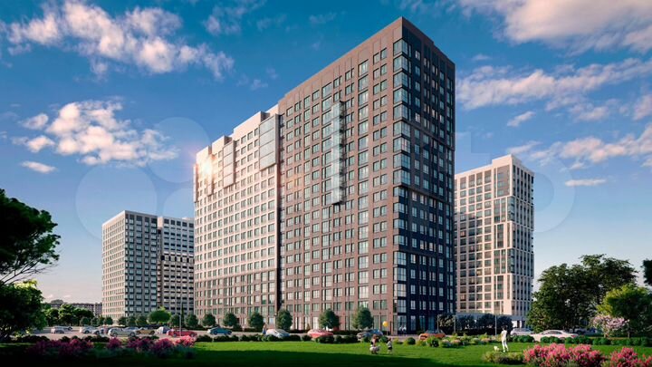 1-к. квартира, 26,6 м², 12/18 эт.