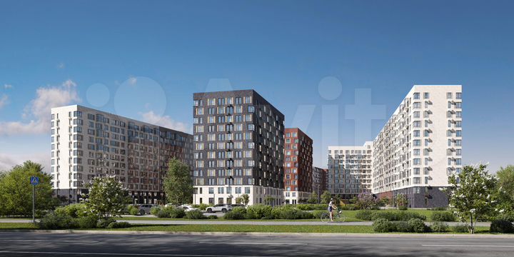 2-к. квартира, 53,9 м², 9/12 эт.
