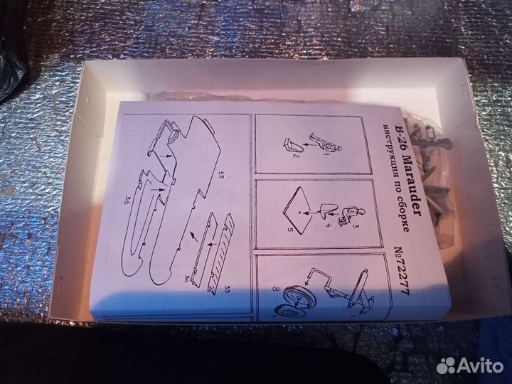 Сборная модель самолета Martin B-26 Marauder