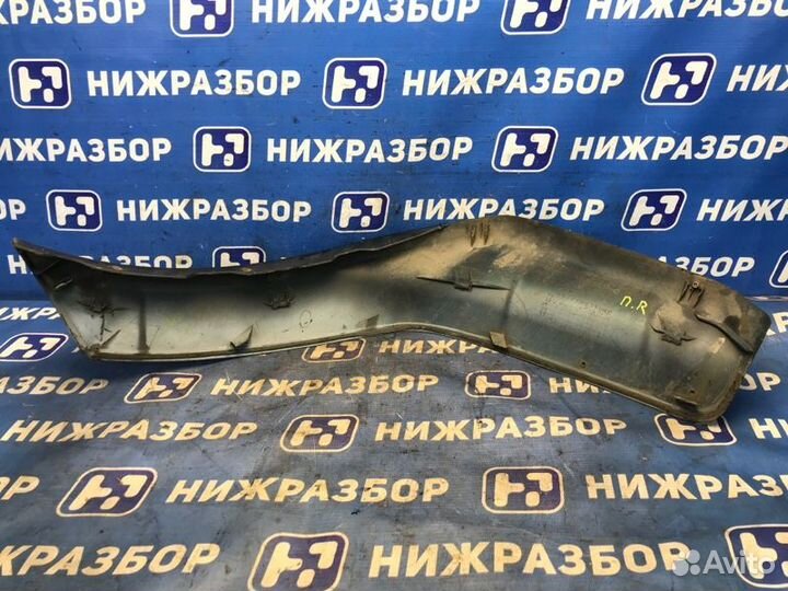 Накладка бампера передняя правая Mitsubishi Pajero