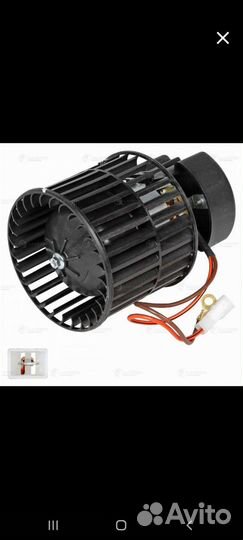 Мотор отопителя luzar