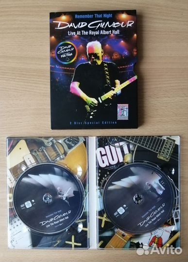 2xDVD David Gilmour 