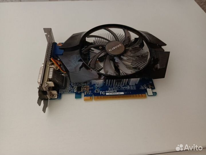 Видеокарта GTX 650