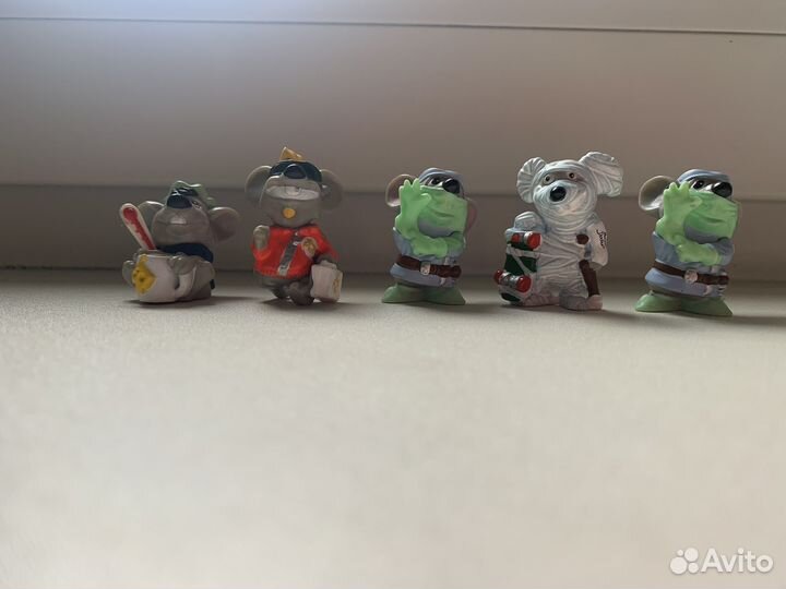 Игрушки из киндера 90х