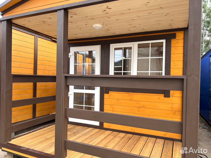 370 Мобильная баня, модульная баня под ключ