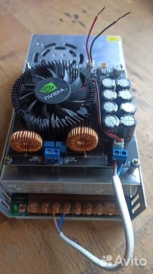 Усилитель моно 500Вт с блоком питания