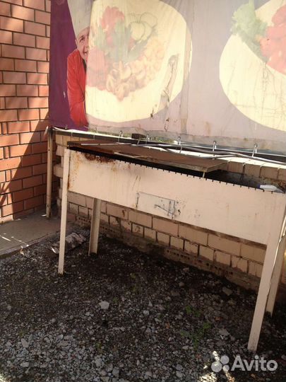 Мангал с крышкой