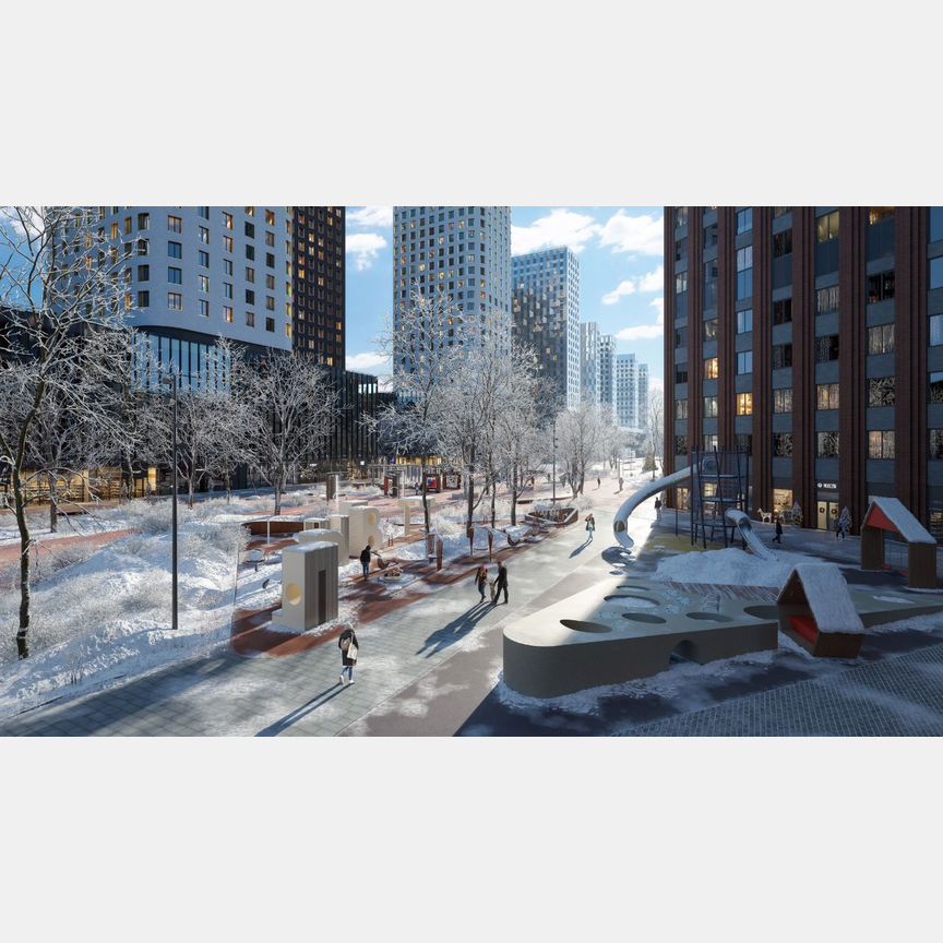 Квартира-студия, 21,3 м², 35/43 эт.