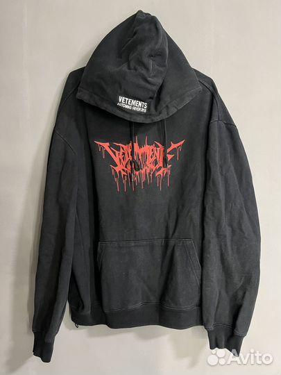Vetements Metal Tour 2018 Hoodie Худи