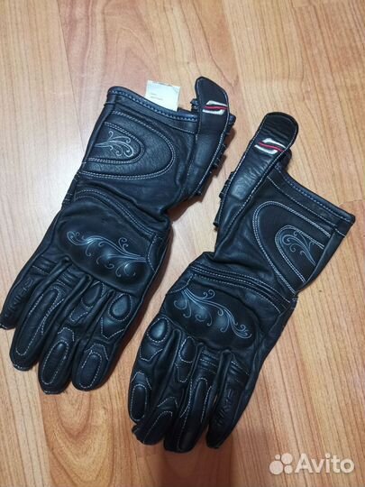 Мотоперчатки shima modena black S женские