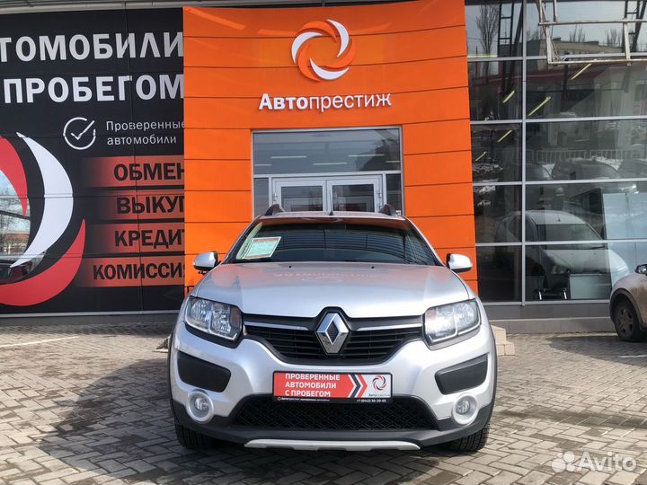 Renault Sandero Stepway 1.6 AT, 2016, 107 485 км