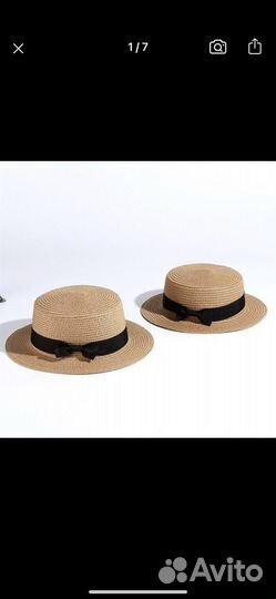 Шляпа соломенная новая