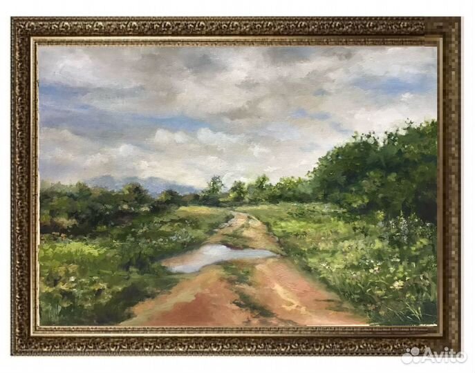 Картина маслом на холсте