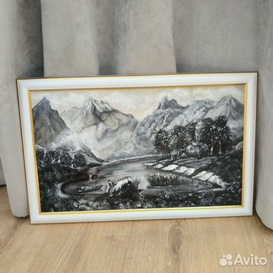 Картина маслом пейзаж