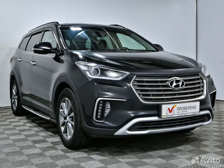 Hyundai Grand Santa Fe 2.2 AT, 2017, 186 205 км