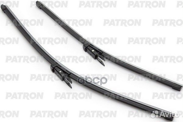 Щетки стеклоочистителя 55см + 46см к-кт плоская