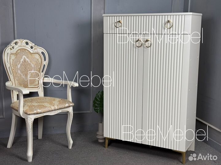 Комод-обувница слоновая кость арт 685/5