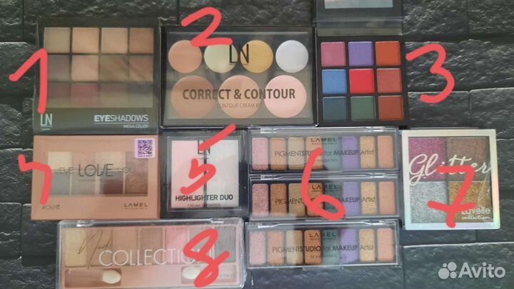 Карандаш, тени Lamel, Ламель