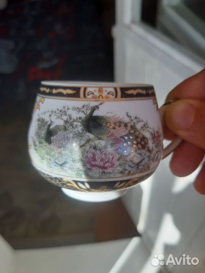 Кофейная пара костяной фарфор