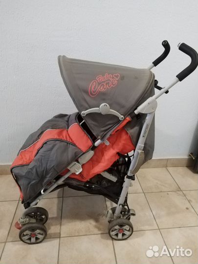 Прогулочная коляска трость baby care