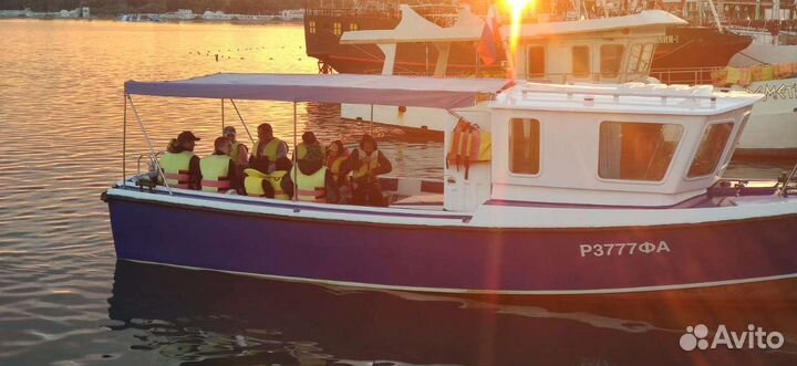 Морская прогулка рыбалка