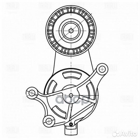 Ролик натяжной навесного оборудования CM5438 Tr
