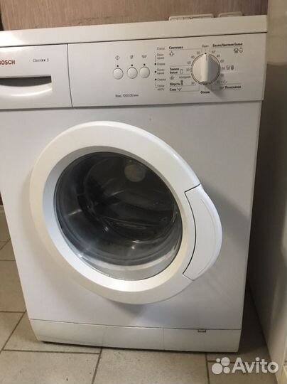 Стиральная машина bosch classixx 5