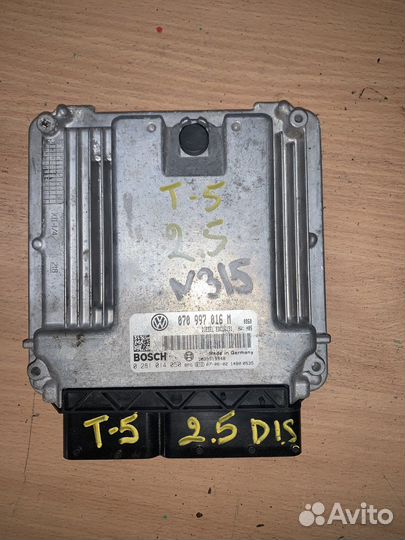 Блок управления двигателем Transporter T5 2003