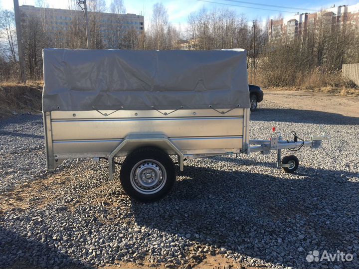 Легковой оцинкованный прицеп Вектор