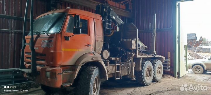 КАМАЗ 53504 с КМУ, 2014