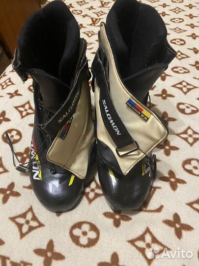 Лыжные ботинки коньковые salomon