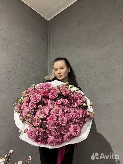 Вау-букет из 101 розы