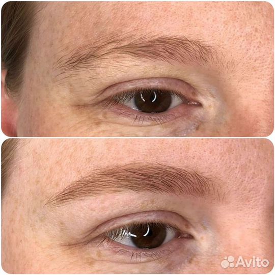 Коррекция, окрашивание бровей