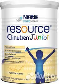 Молочная смесь Clinutren Junior
