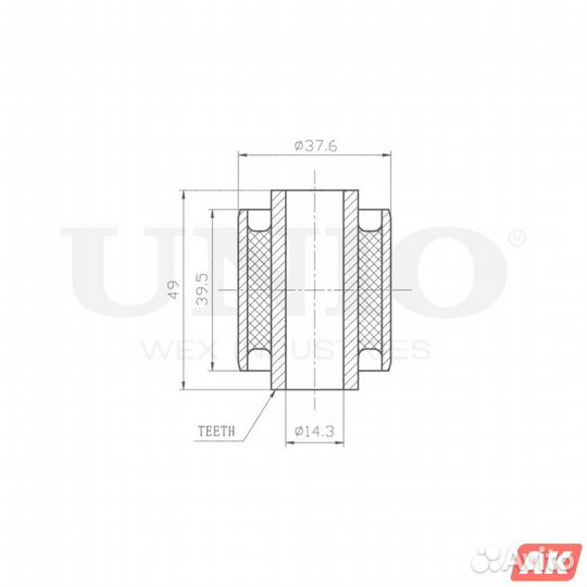 Сайлентблок рычага подвески