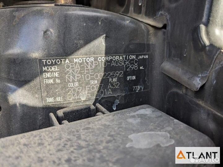 Мотор печки toyota porte