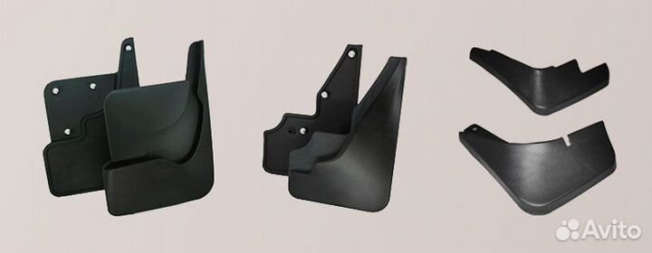 Комплект брызговиков JAC 600x400 (шт) 98245