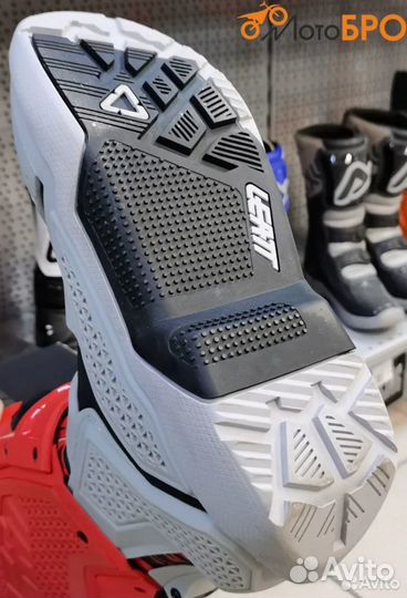 Мотоботы Leatt 5.5 Красные Серые Размер 47
