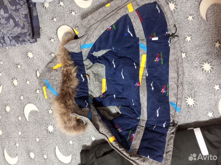 Детский зимний костюм на мальчика 74 р