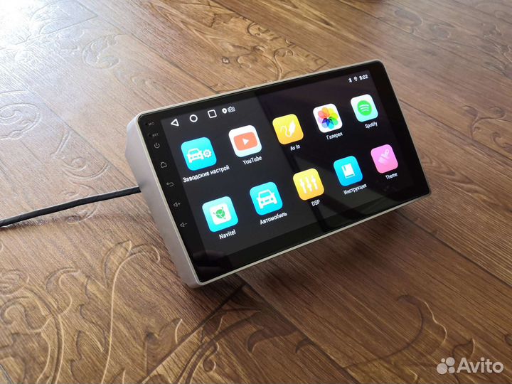 Магнитола 2 din android на Toyota Avensis