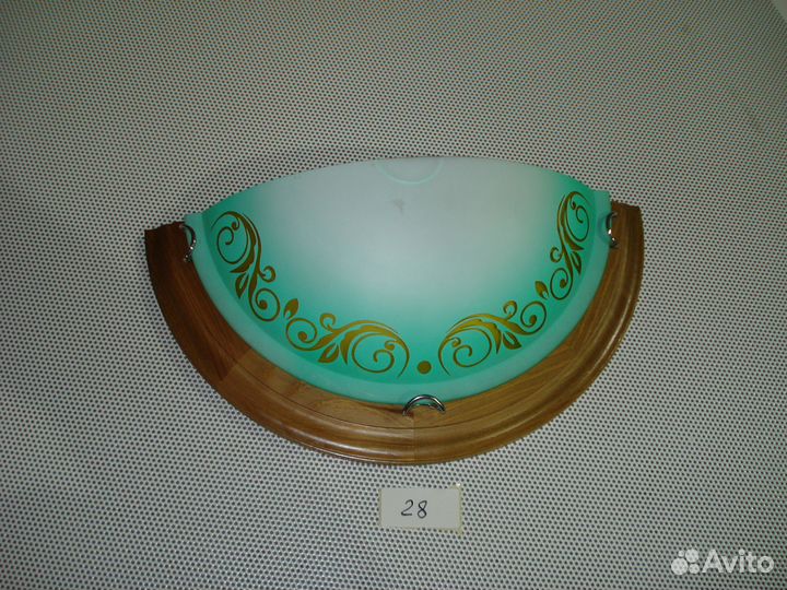 Ninaglass №33 зеленая (дерево №14 дуб) п/т (28)